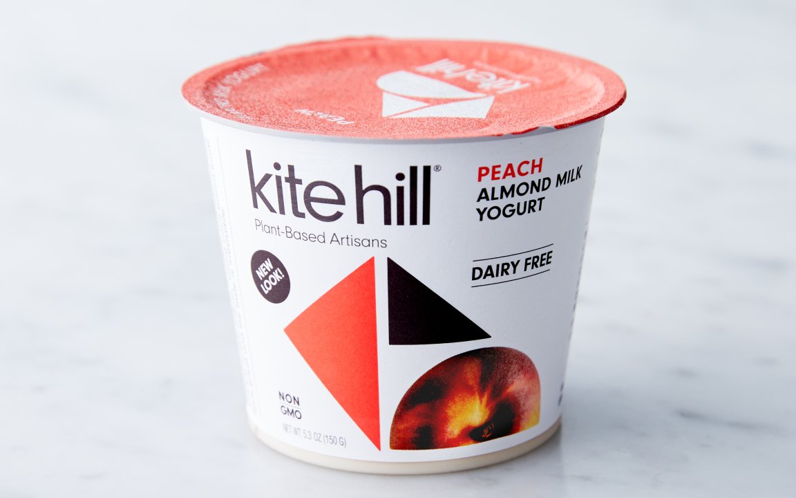 Peach Almond Milk Yogurt Kite Hill SF Bay Good Eggs